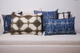 Textiles teinte a la main avec des couleurs naturelle.